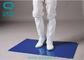 High Sticky Cleanroom Sticky Mat Blue Polyester Floor Mats 24x36inch
