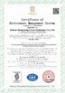 La Cina Suzhou Qiangsheng Clean Technology Co.,Ltd Certificazioni